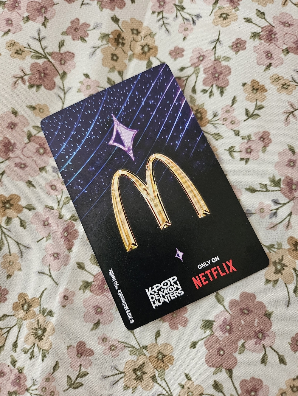 Kpop Demon Hunters x Mcdonald's Photocard - Picture 2 of 2